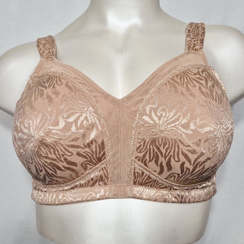 42D Wingslove Full WirefrweCoverage Minimizer Bra Toffee NWT - WITH DEFECTS‎
